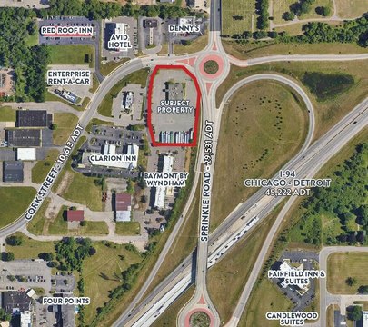 Kalamazoo Commercial Site with Restaurant