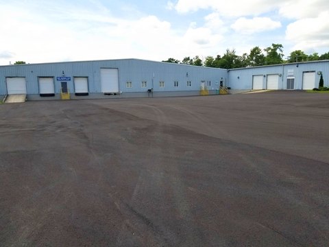 Industrial Warehouse with Loading Docks