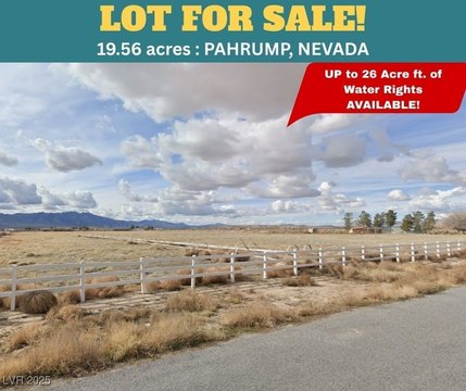 Pahrump Land with Water Rights