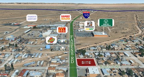 Commercial Corner Lot in Fabens