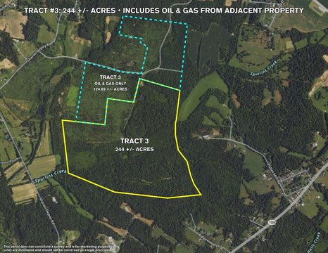244 Acres Wooded Land Auction