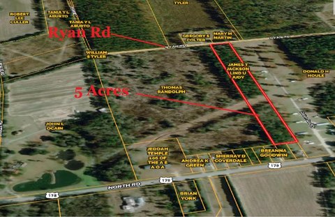 5 Acres Agricultural Land, Orangeburg