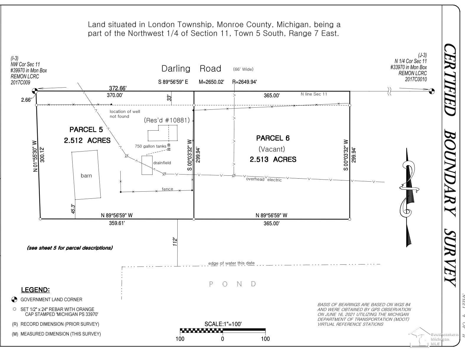 Land Backing Crystal Waters Preserve