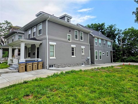 Duplex with Modern Addition