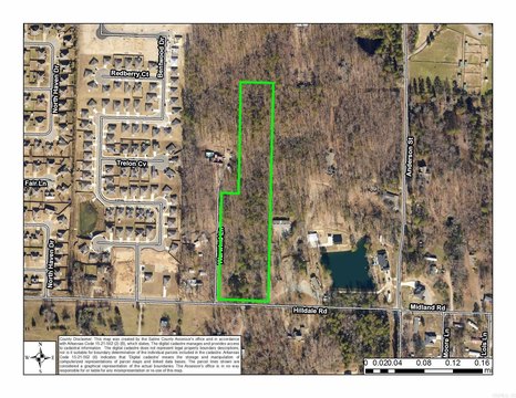 Land in Alexander, Arkansas