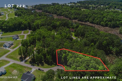 Waterfront Community Homesite in Minnesott