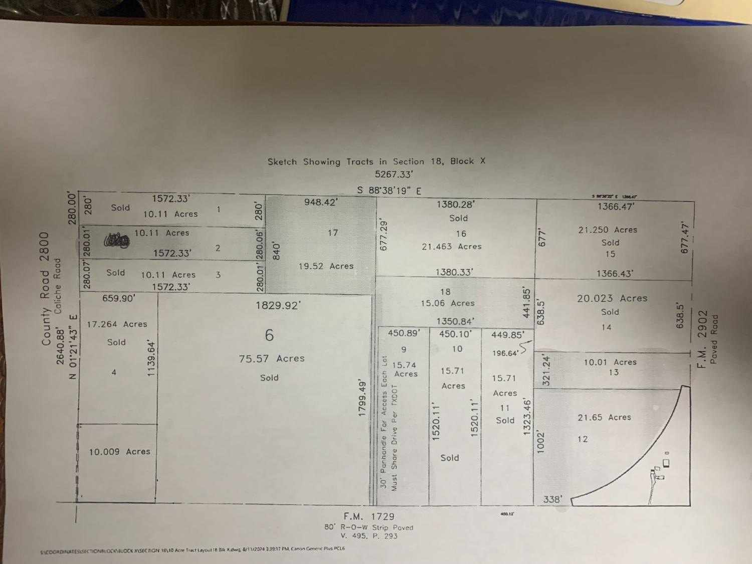 Lubbock, TX Land For Sale