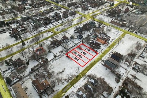 Residential Land in Detroit's North End