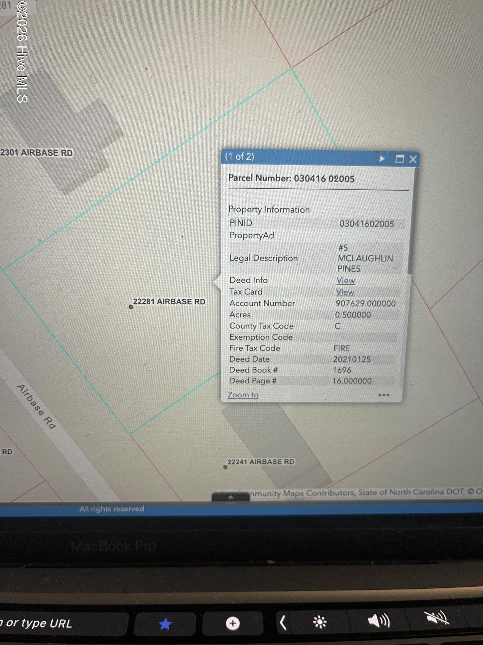 Laurinburg Land with Well/Septic