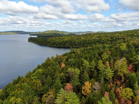 Waterfront Land on Cold Stream Pond