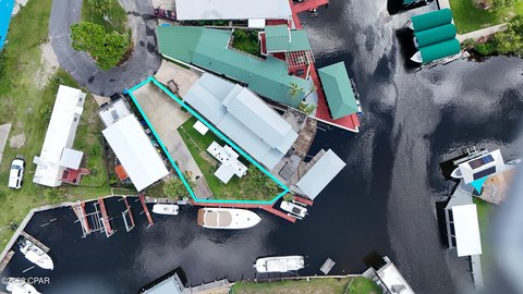 Waterfront Lot with Boat Slips