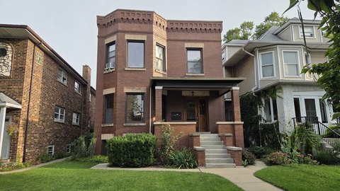 Brick Duplex with Two-Car Garage