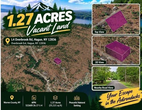 Land, Hague, NY