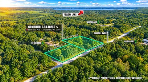 Land, Webster, WI