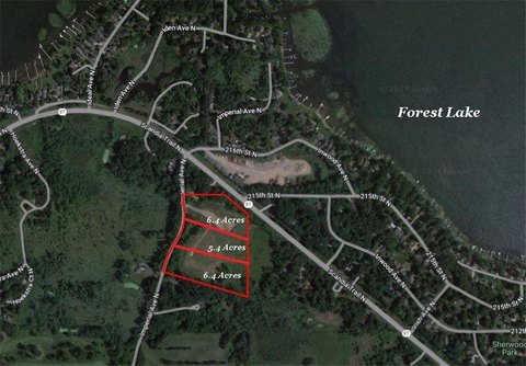 Acreage in Forest Lake
