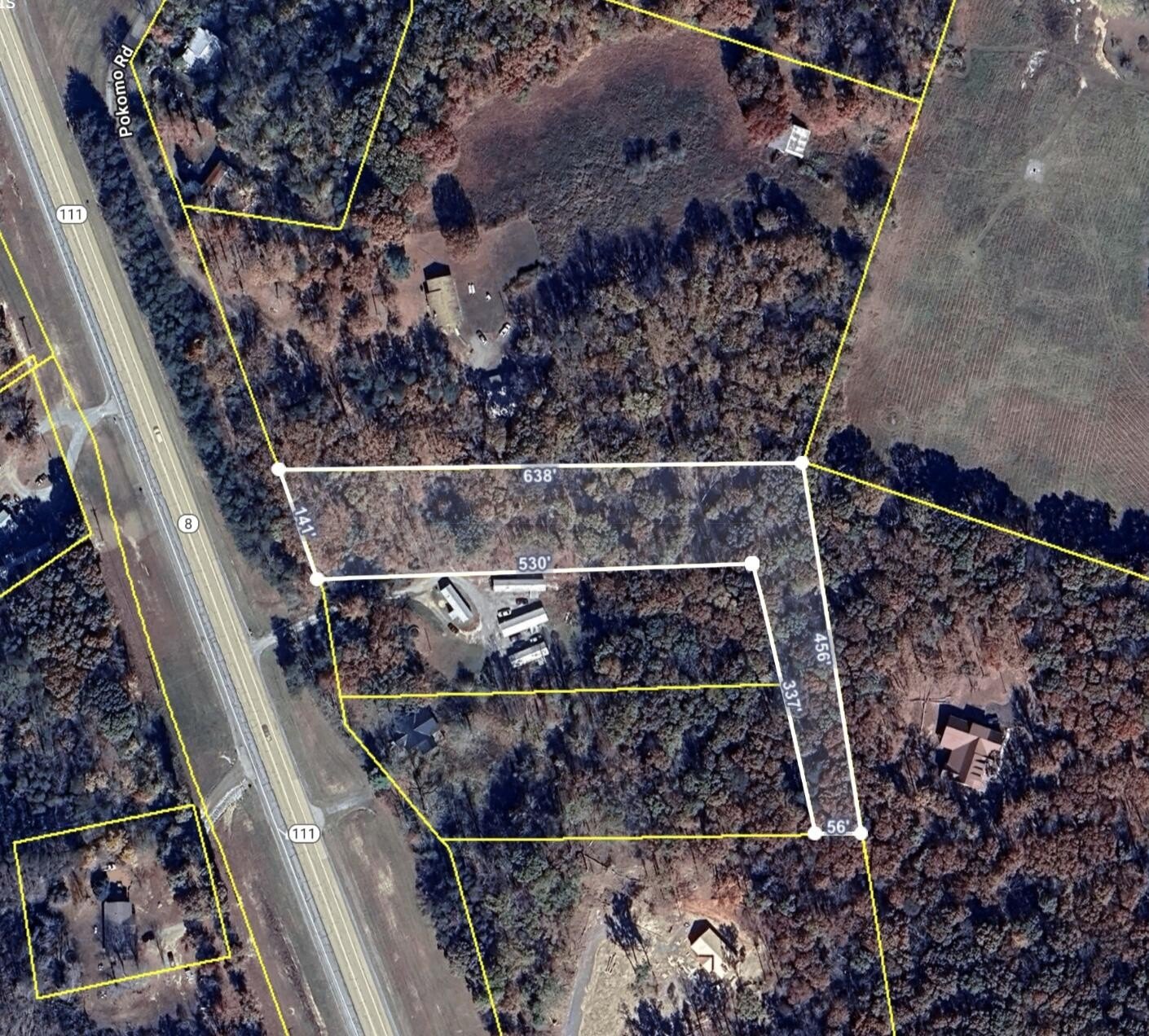 Unrestricted Land on SR 8