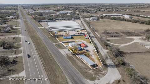 Multi-Use Industrial Yard with Two Buildings