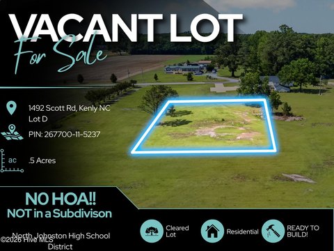 Land, Kenly, NC