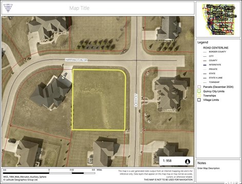 Residential Corner Lot in Quincy