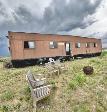 Wyoming Land with Dried-In Structure
