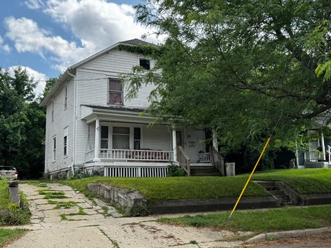 Battle Creek Duplex on Double Lot