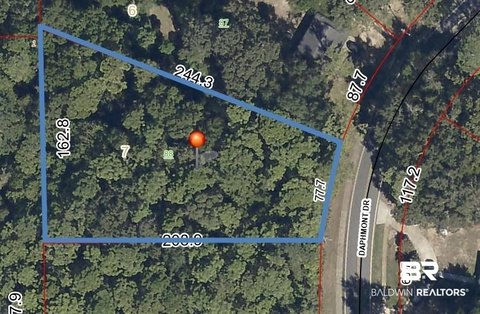 Daphne, AL Wooded Lot