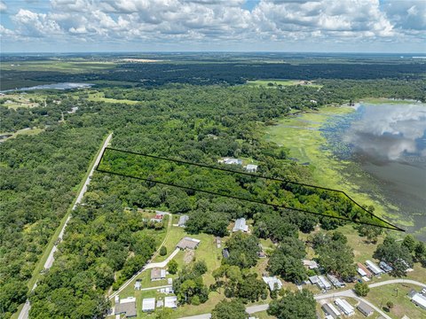 Lakefront Acreage with Majestic Trees