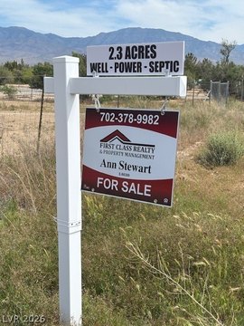 Pahrump Land with Utilities