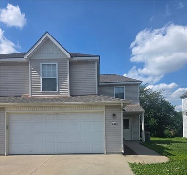 Updated Half Duplex with 2-Car Garage