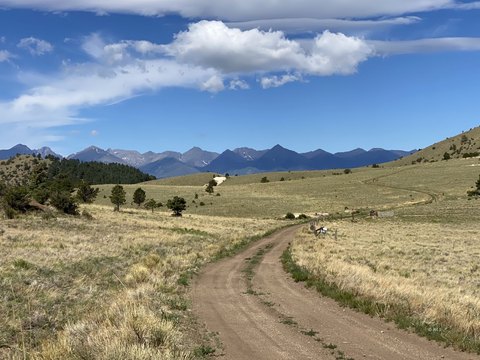 Westcliffe Land with Mountain Views