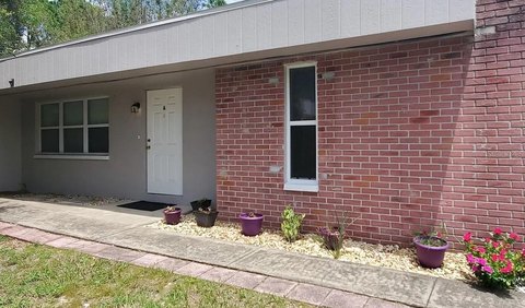 Duplex with Separate Outdoor Areas