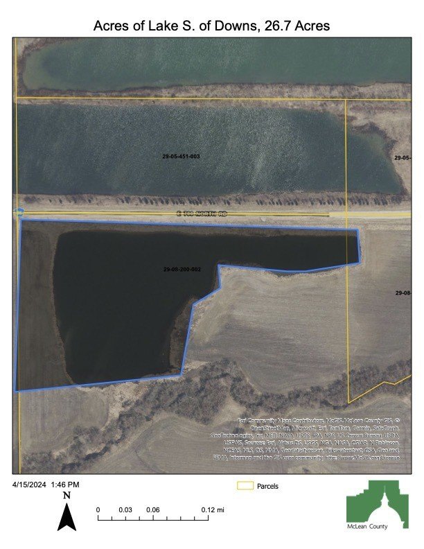 Downs, IL 25-Acre Land Parcel