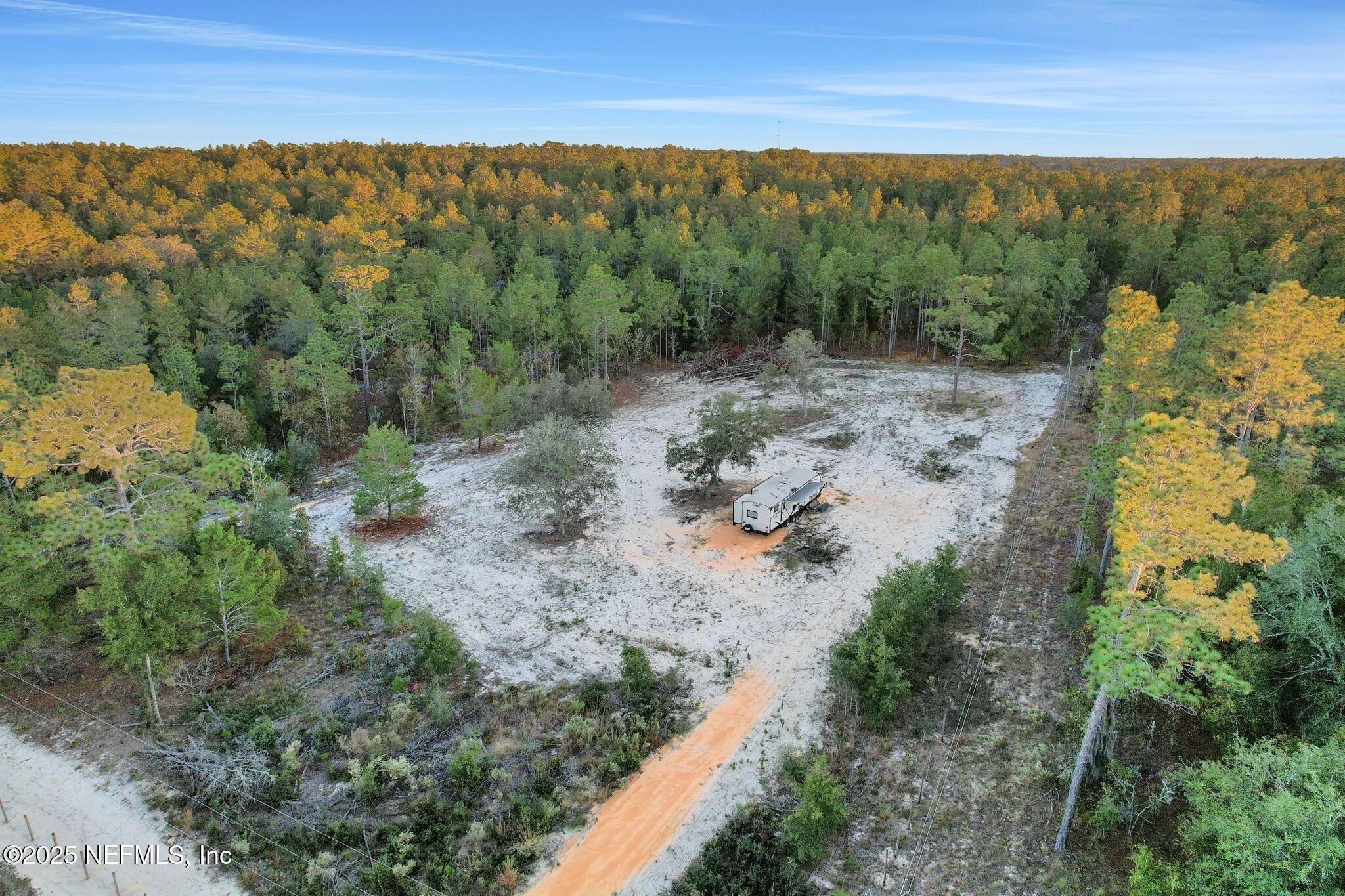 Hawthorne Acreage with Cleared Homesite