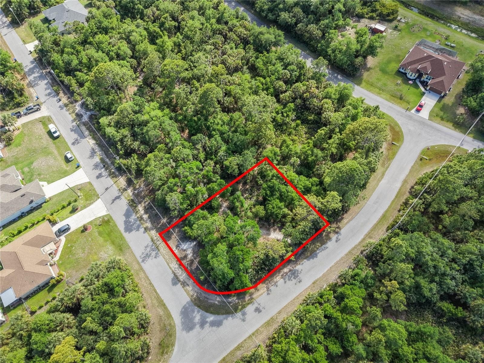 Corner Lot in Growing Area