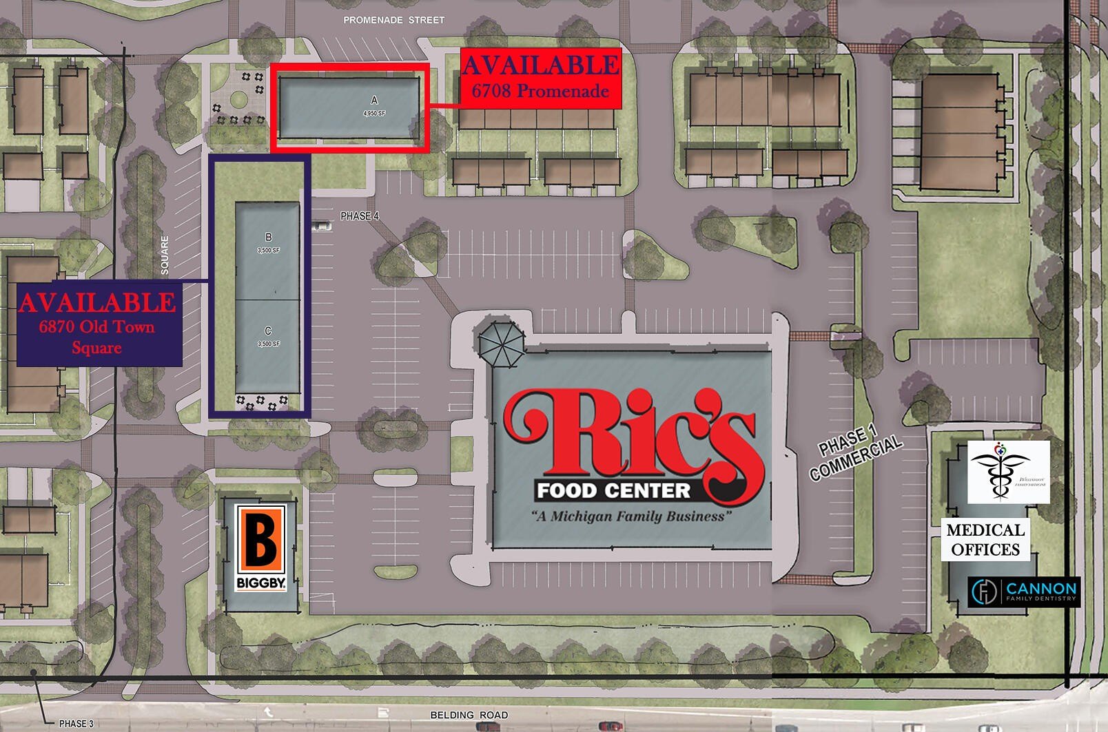 Rockford Commercial Lot For Sale