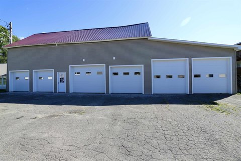 Garage-Warehouse with Multiple Drive-In Doors