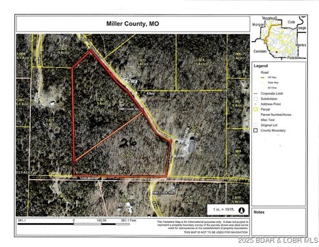 10 Acres in Brumley, Missouri