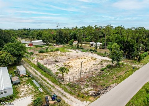 Cleared Fenced Development Lot