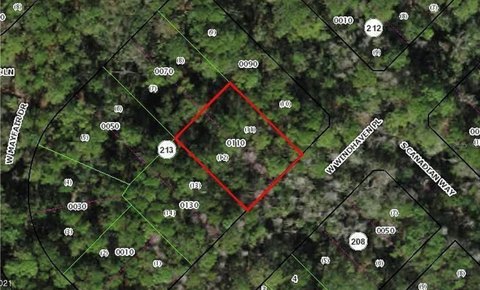 Wooded Residential Land Lot
