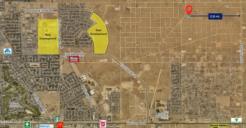 Undeveloped Land Near Residential Community