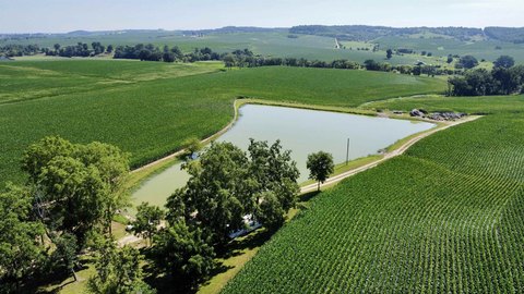 Road-Front Farmland with Pond