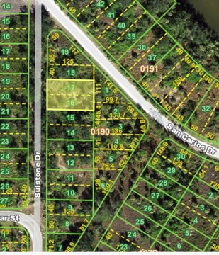 Non-Deed-Restricted Residential Lot