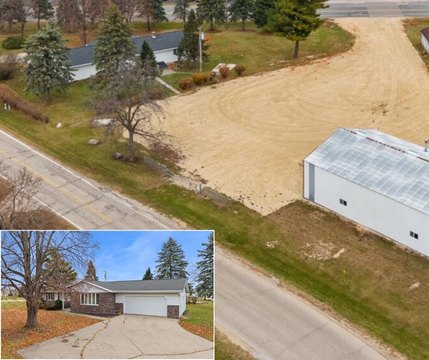 Commercial Parcel with Pole Building