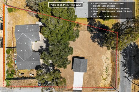Duplex with Detached Garage