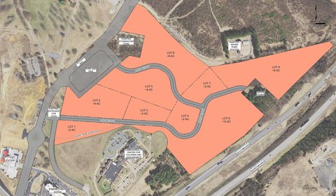 Divisible Retail-Ready Land Site