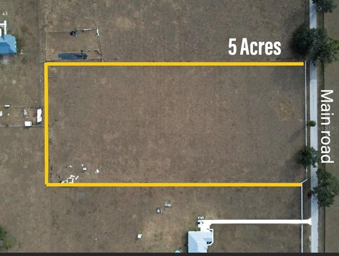 Cleared Pasture Land with Chicken Coop