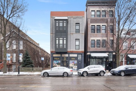 Renovated Mixed-Use Brick Building