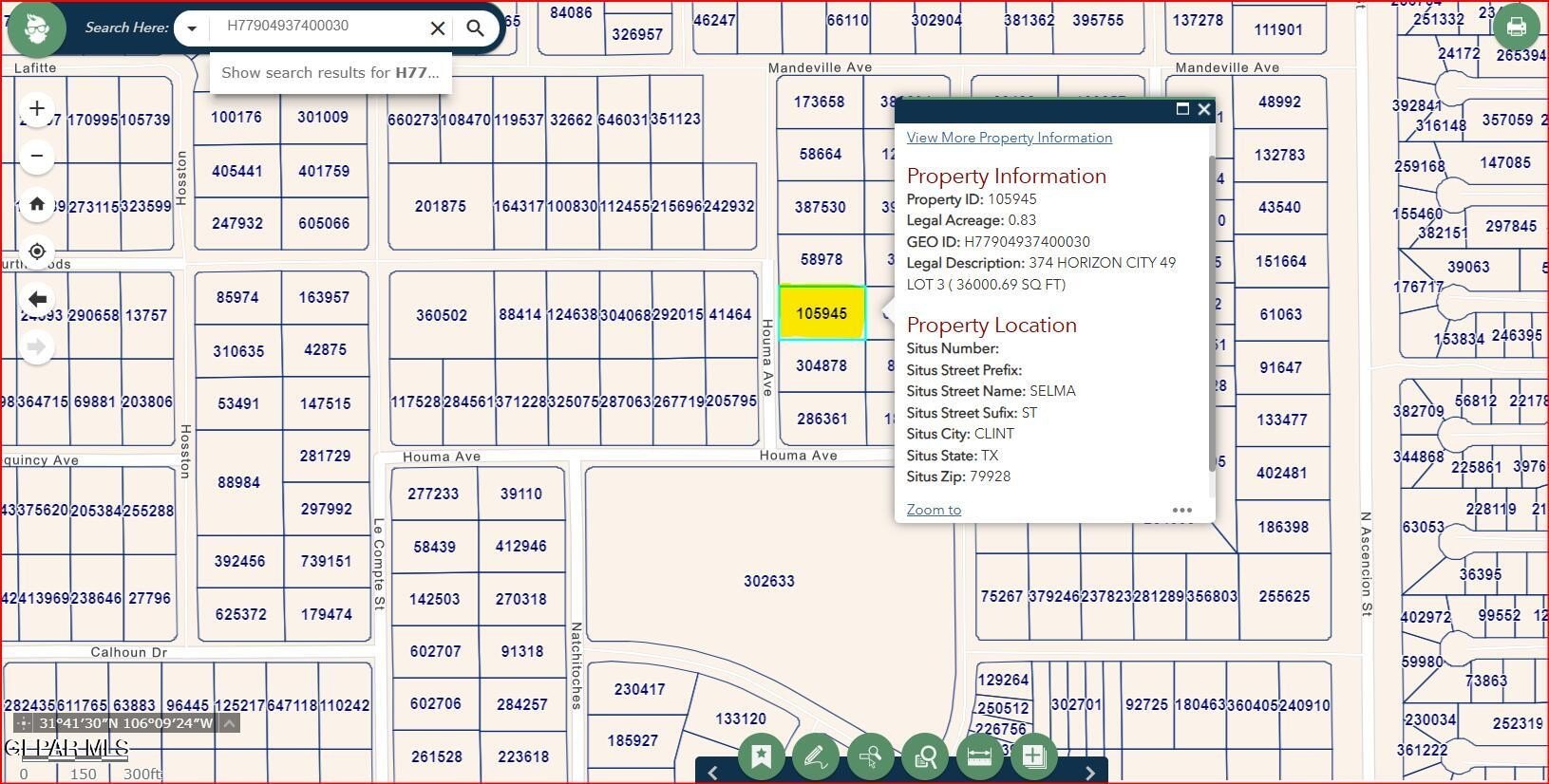 Unrestricted Land Near Horizon Blvd