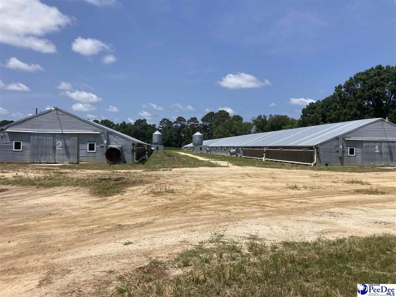 Poultry Farm with Equipment Shelter