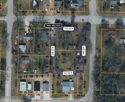Land, Baxter Springs, KS